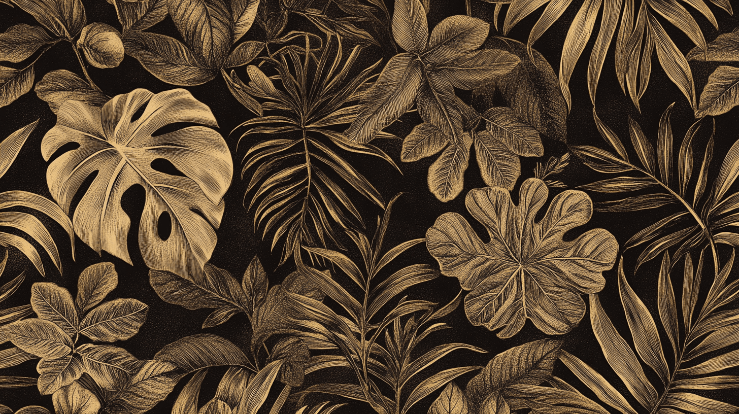 Papier Peint Vintage Jungle