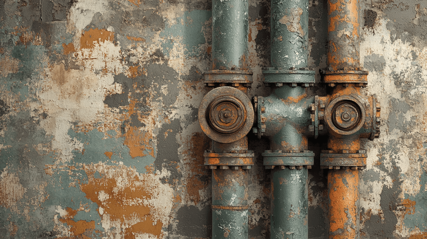 Papier Peint Vintage Tuyaux