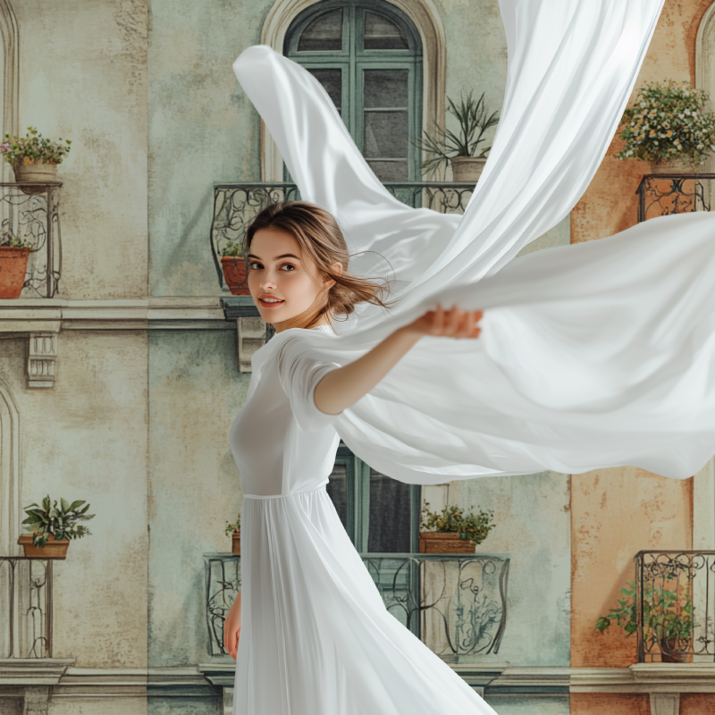 Papier peint vintage front modele