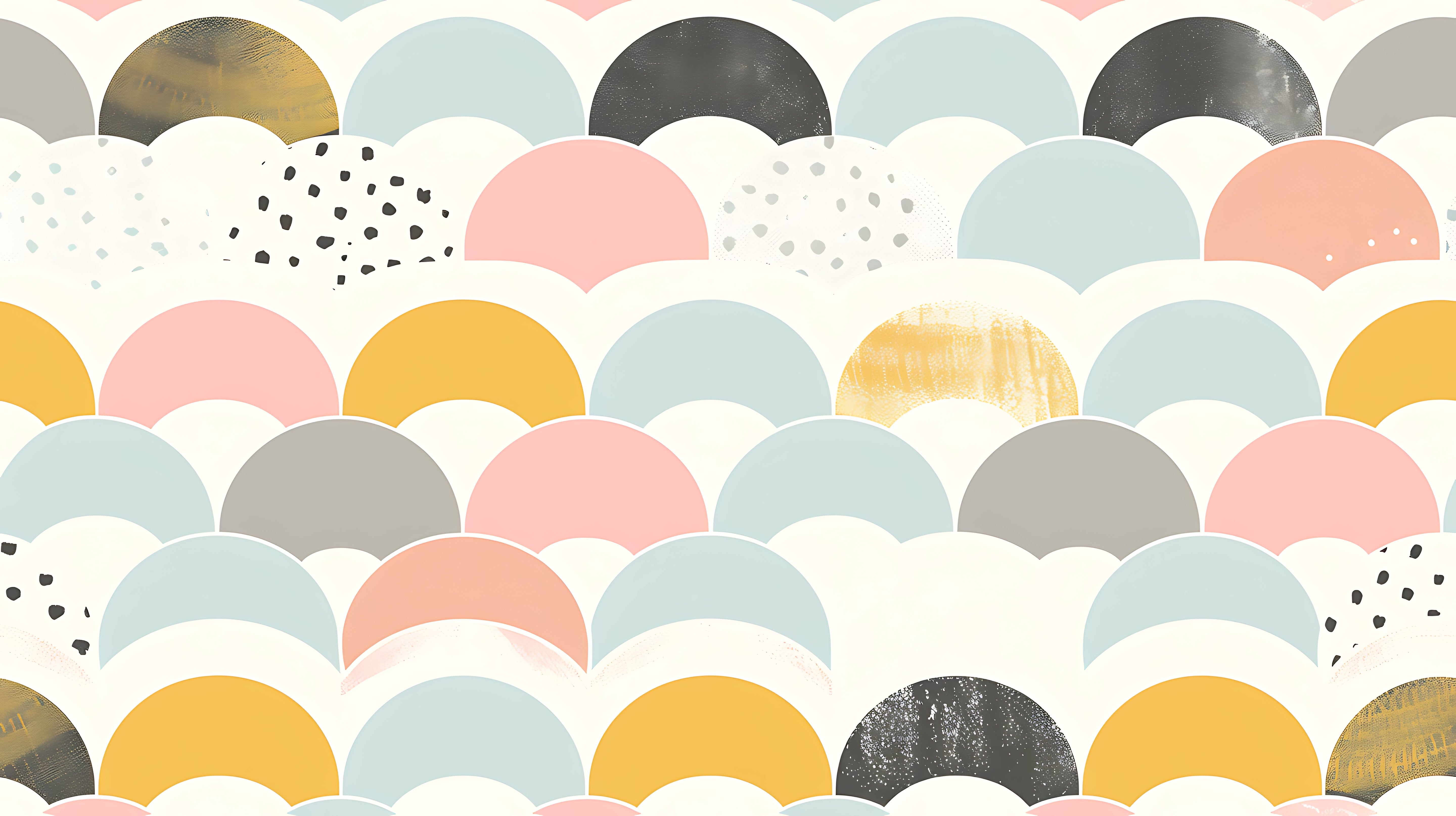 Papier peint bébé géométriques scandinaves