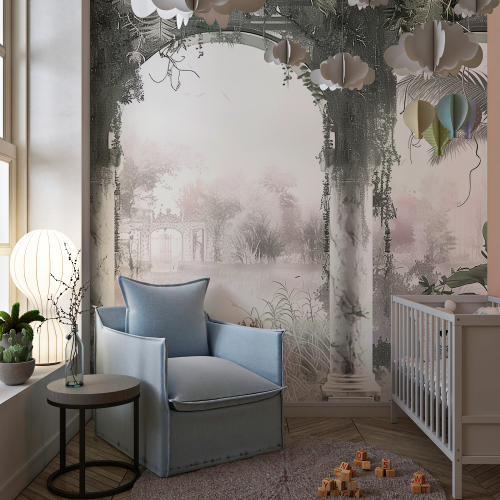 Trompe l'Oil Wallpaper for Teenagers' Bedrooms