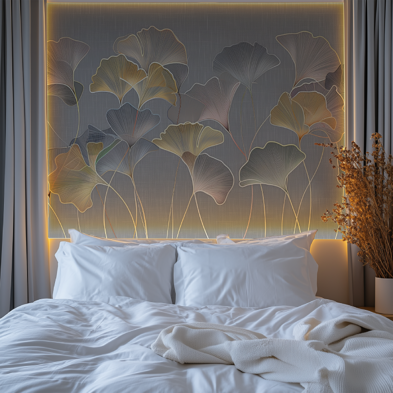 Trendy Golden Gingko Wallpaper