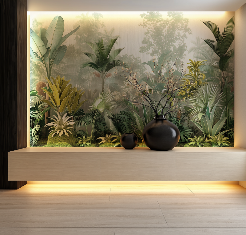 Papier Peint Jungle Indonésienne