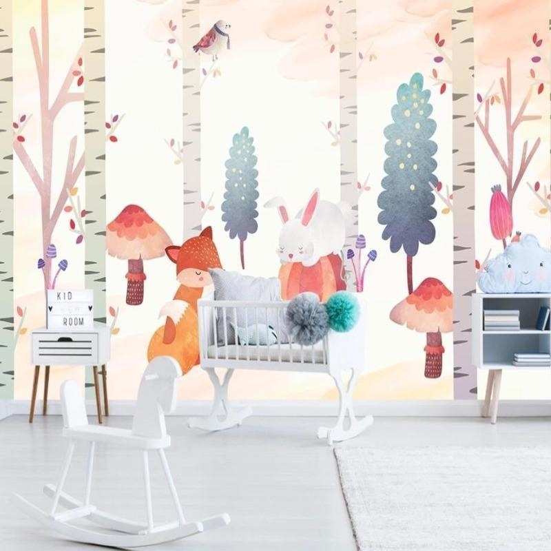 Papier Peint Vintage Bébé