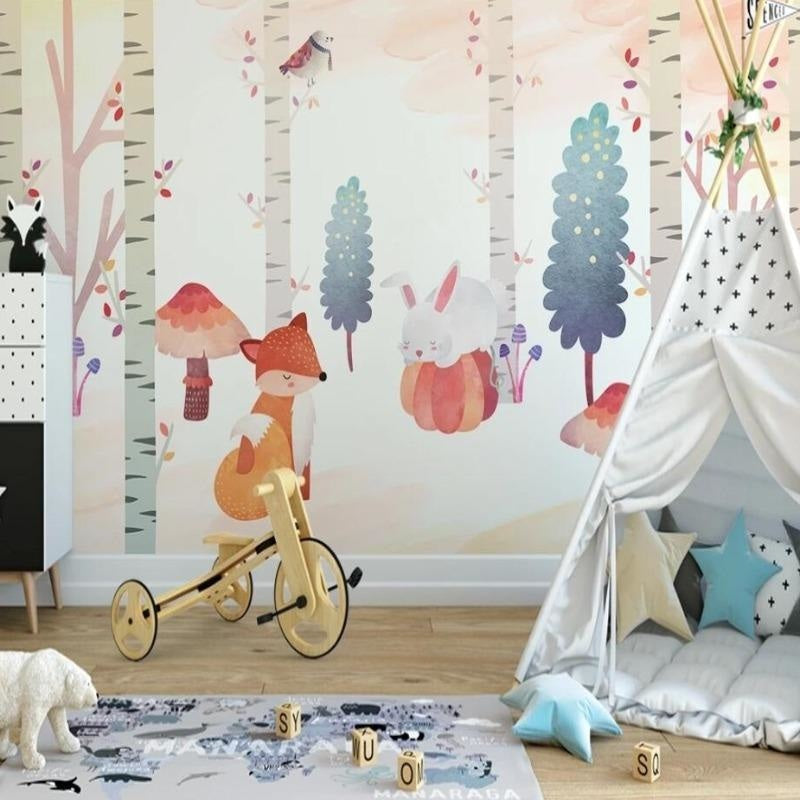 Papier Peint Vintage Bébé