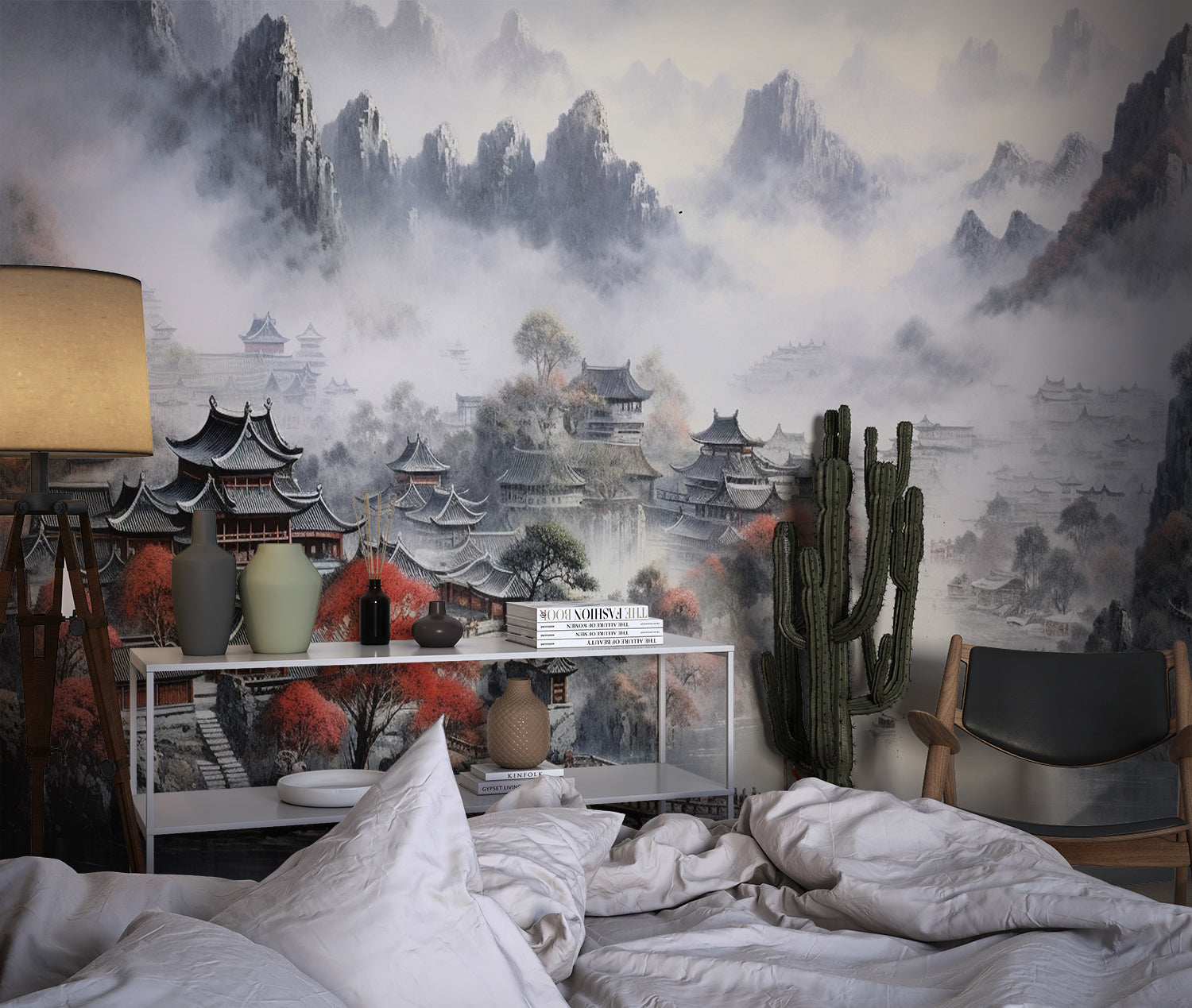 Papier Peint 3D Japonais