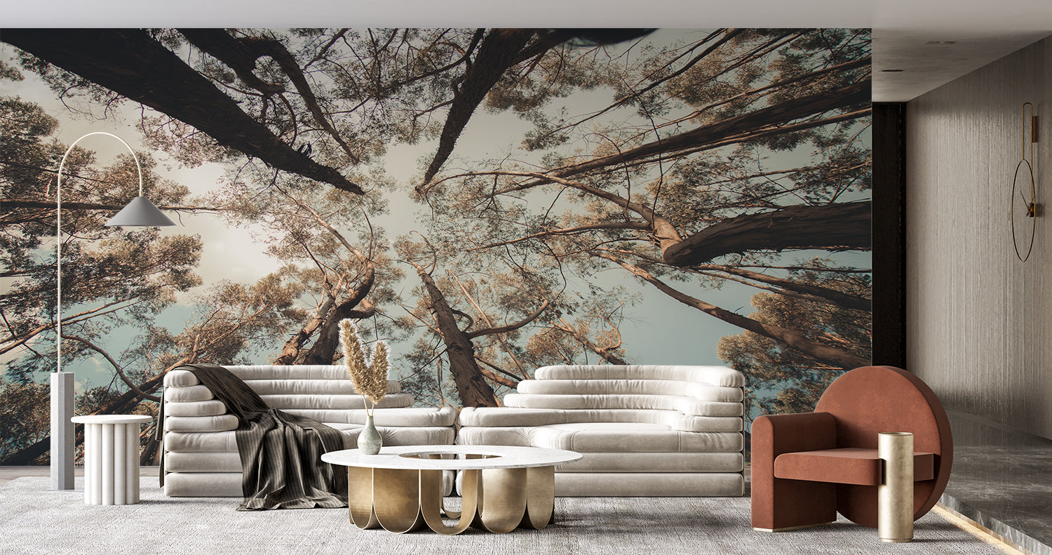 Papier Peint Arbre Foret