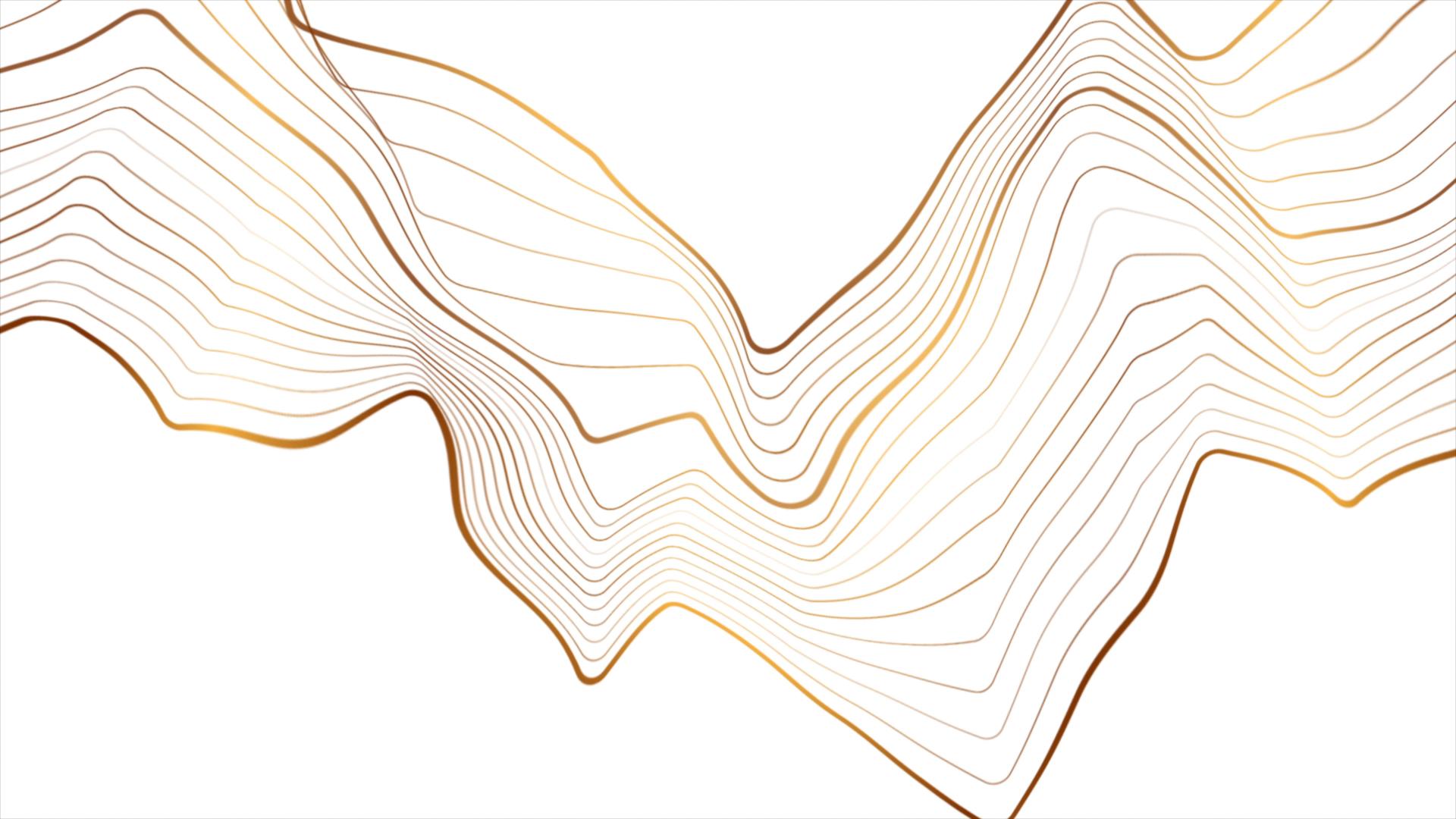 White and golden wallpaper decoration