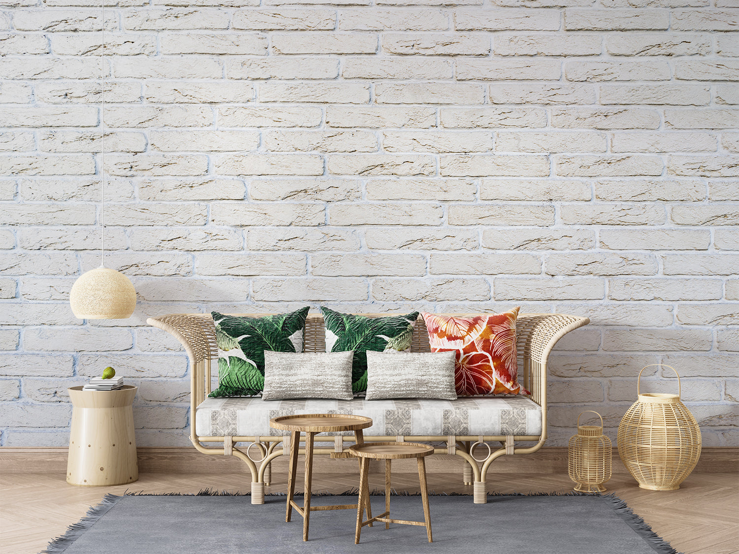 Papier Peint Brique Chambre