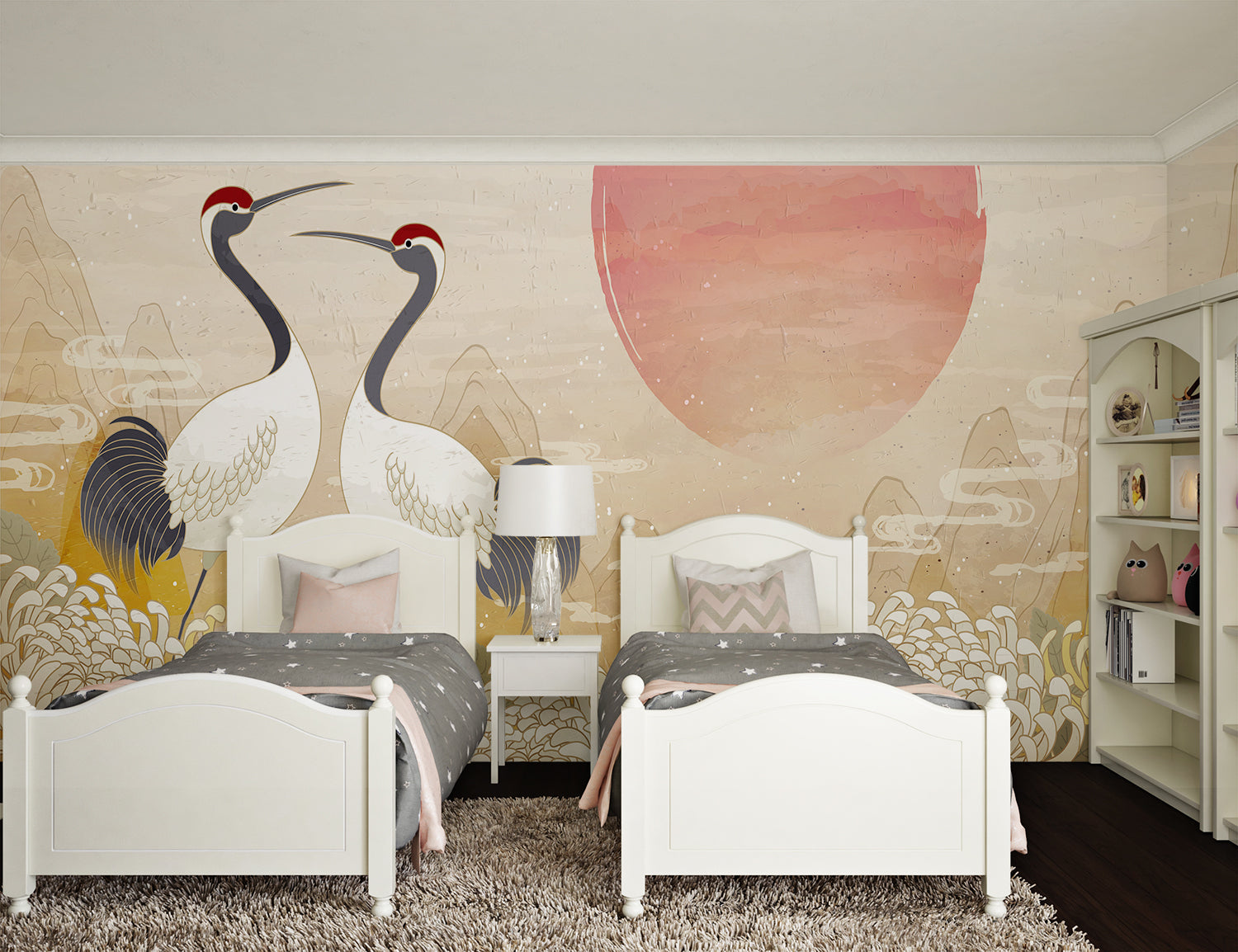 Papier Peint Estampe Japonaise