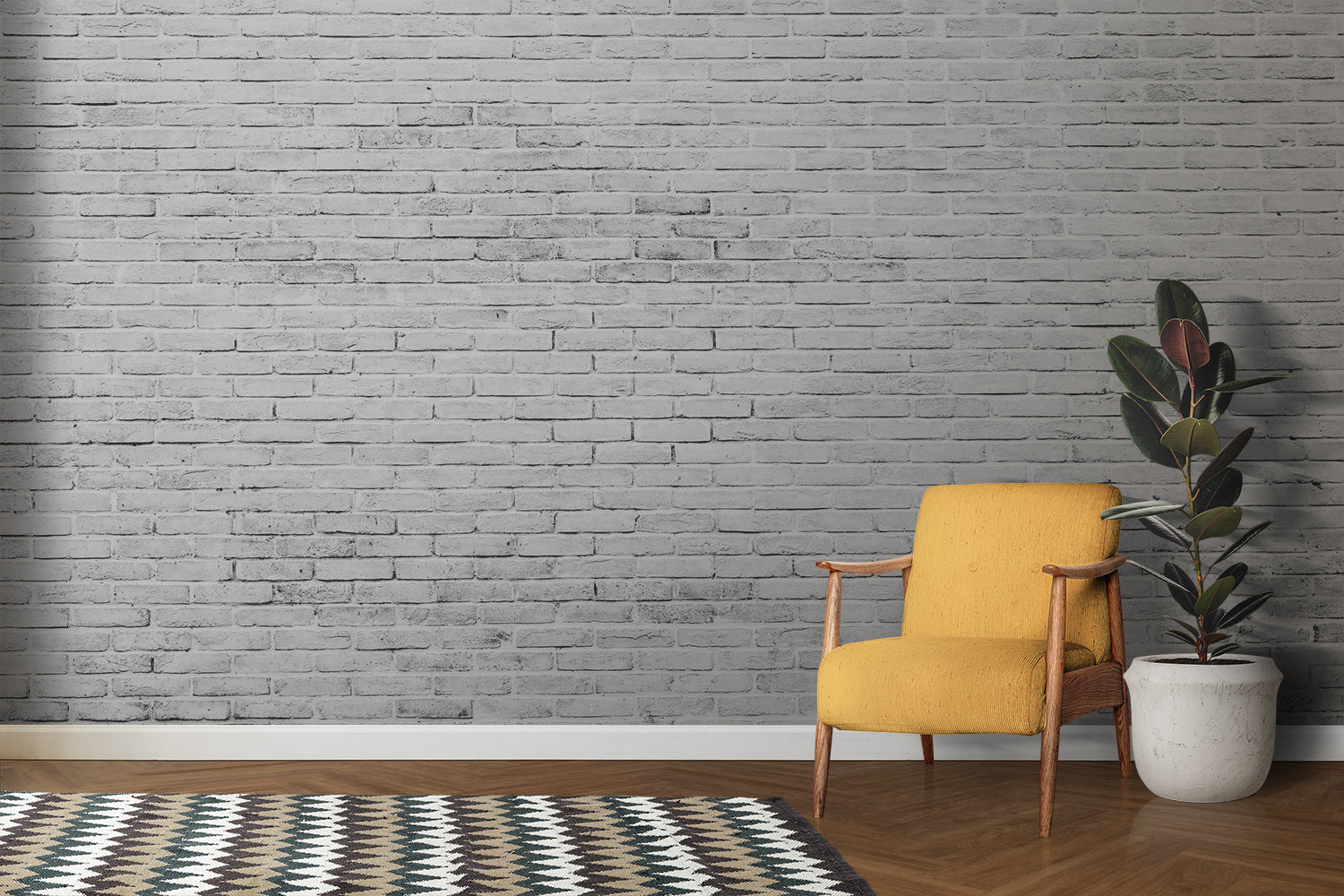 Papier Peint Imitation Brique