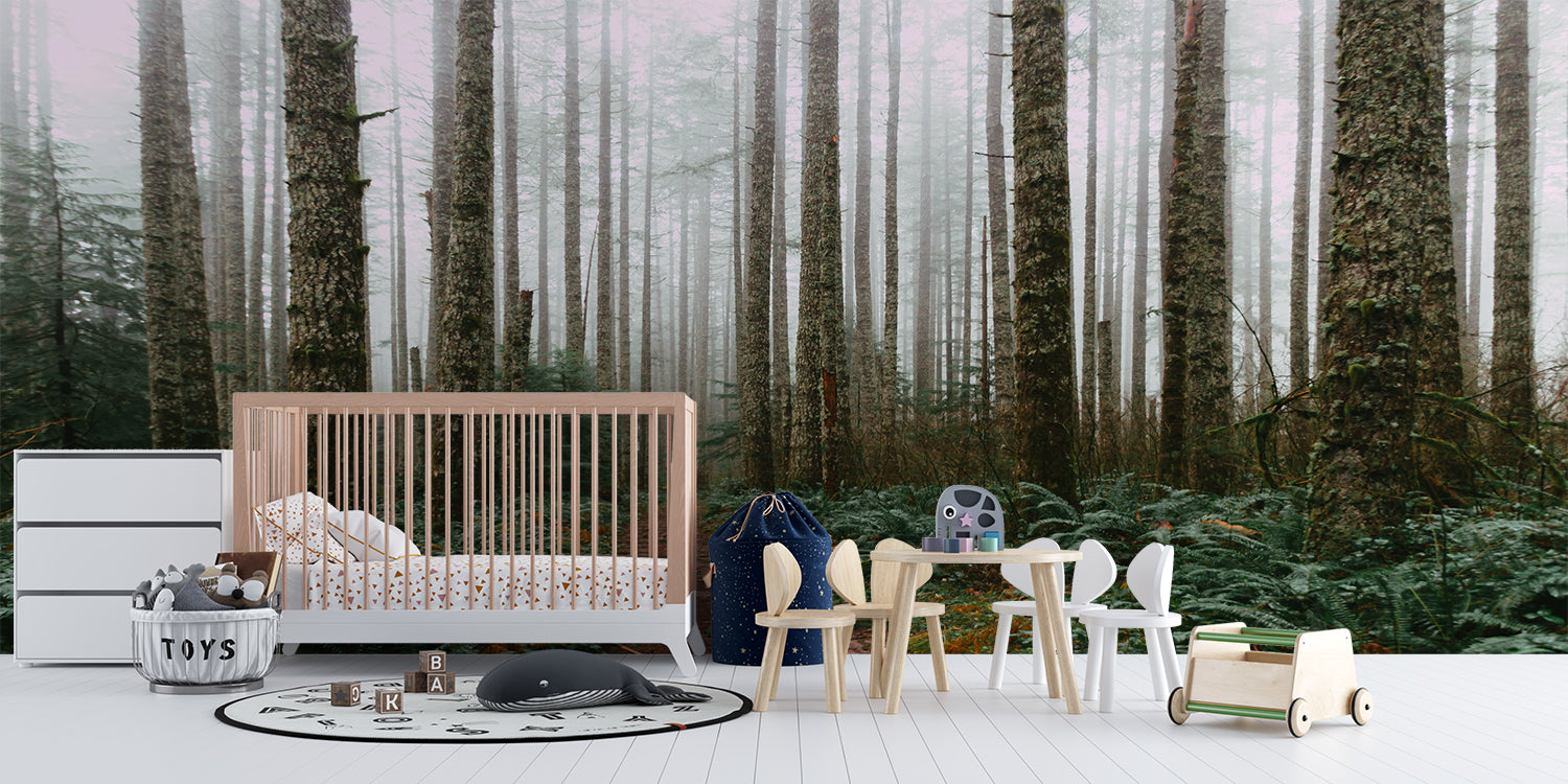 Papier Peint Paysage Foret