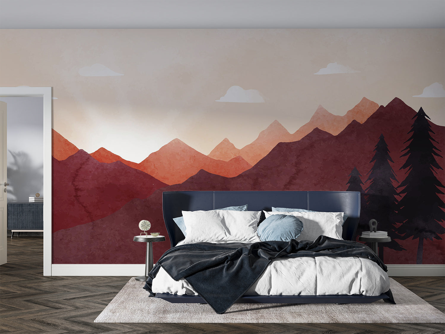 Papier Peint Pour Chalet Montagne