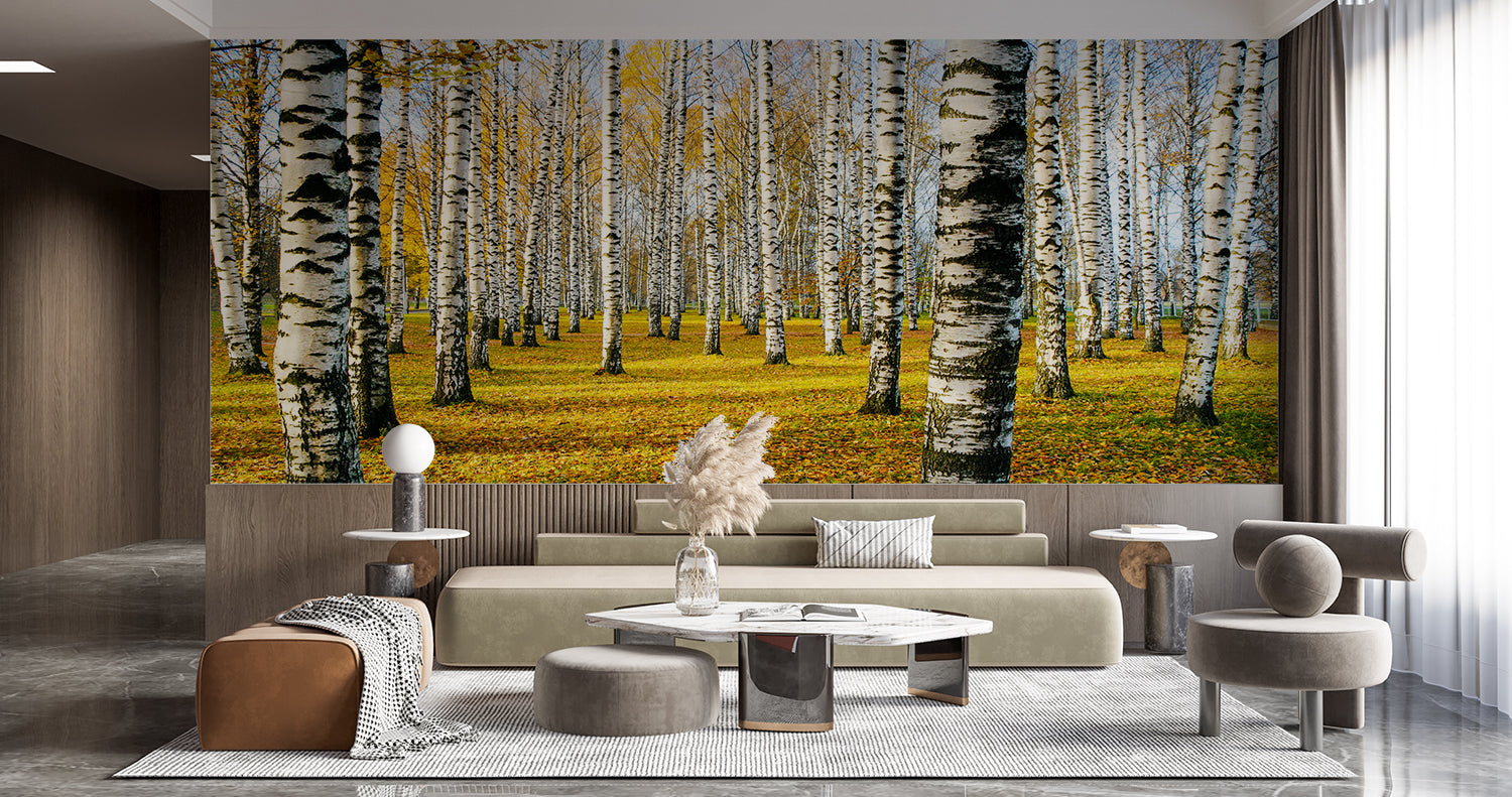 Papier Peint Trompe L’Oeil Foret