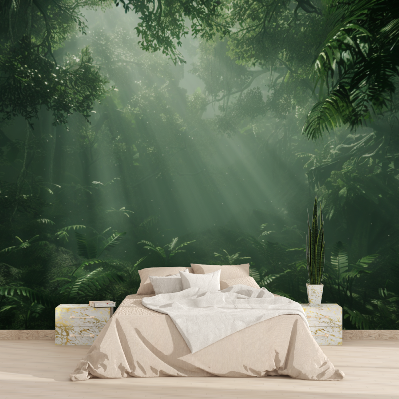 Papier peint immersion dans la foret tapisserie 2025