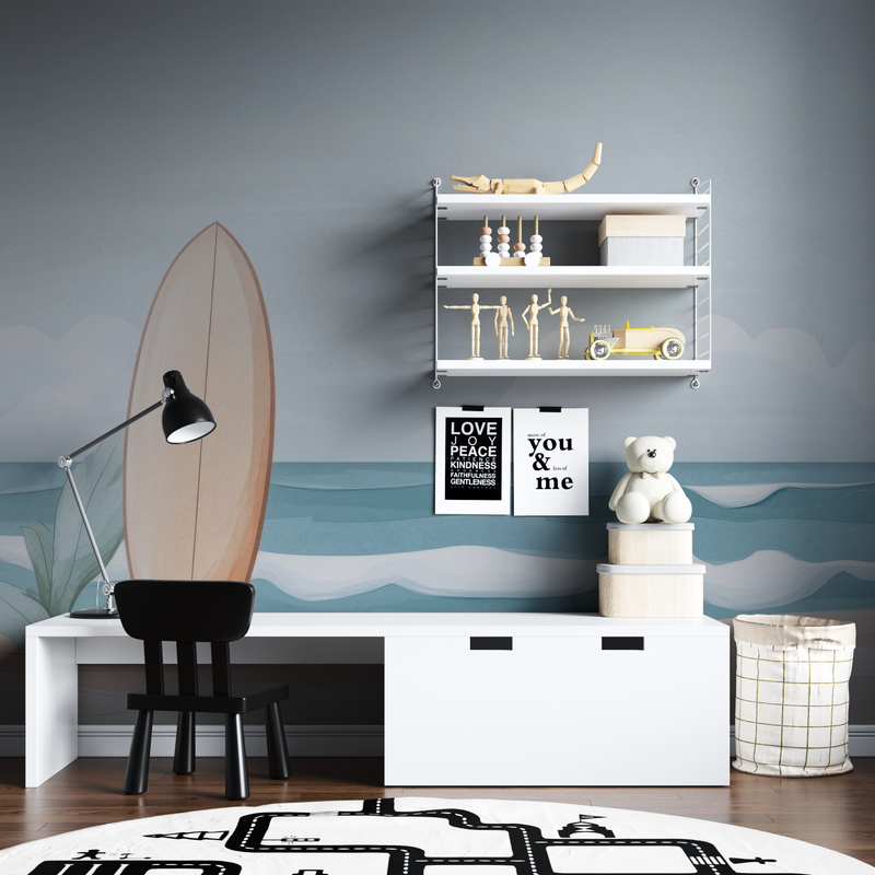 Papier Peint Enfant Surf - tapisserie hero