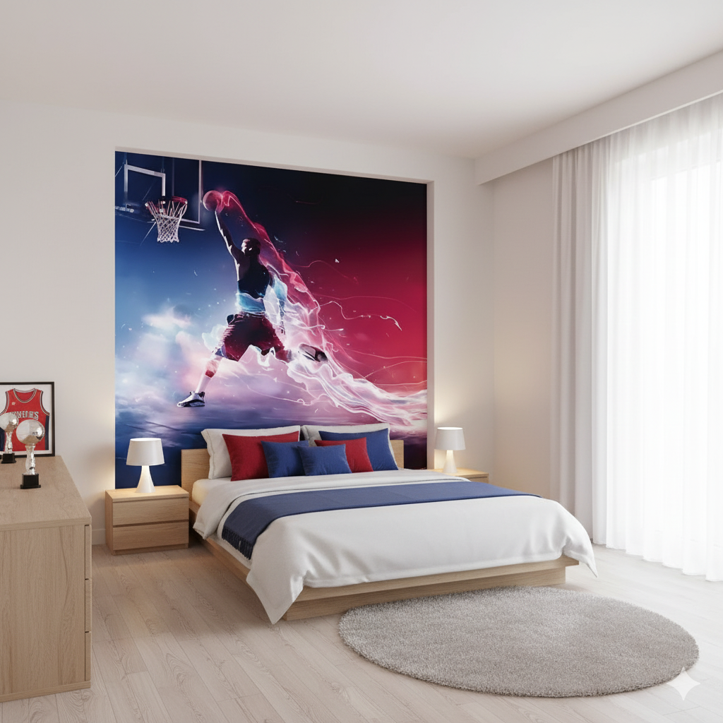 Basketball tapestry