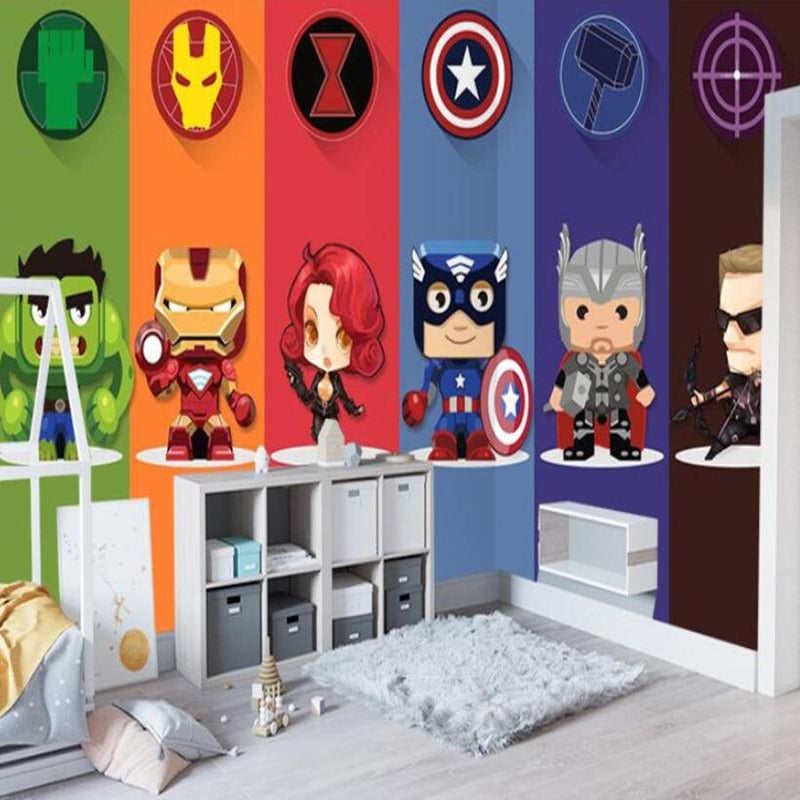 Superhero Wallpaper <br/> Marvel in Color