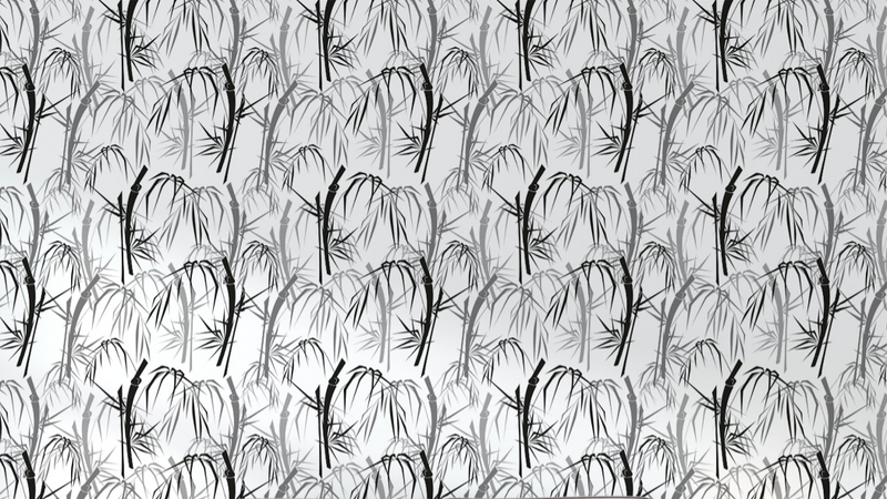 Black and White Bamboo Wallpaper