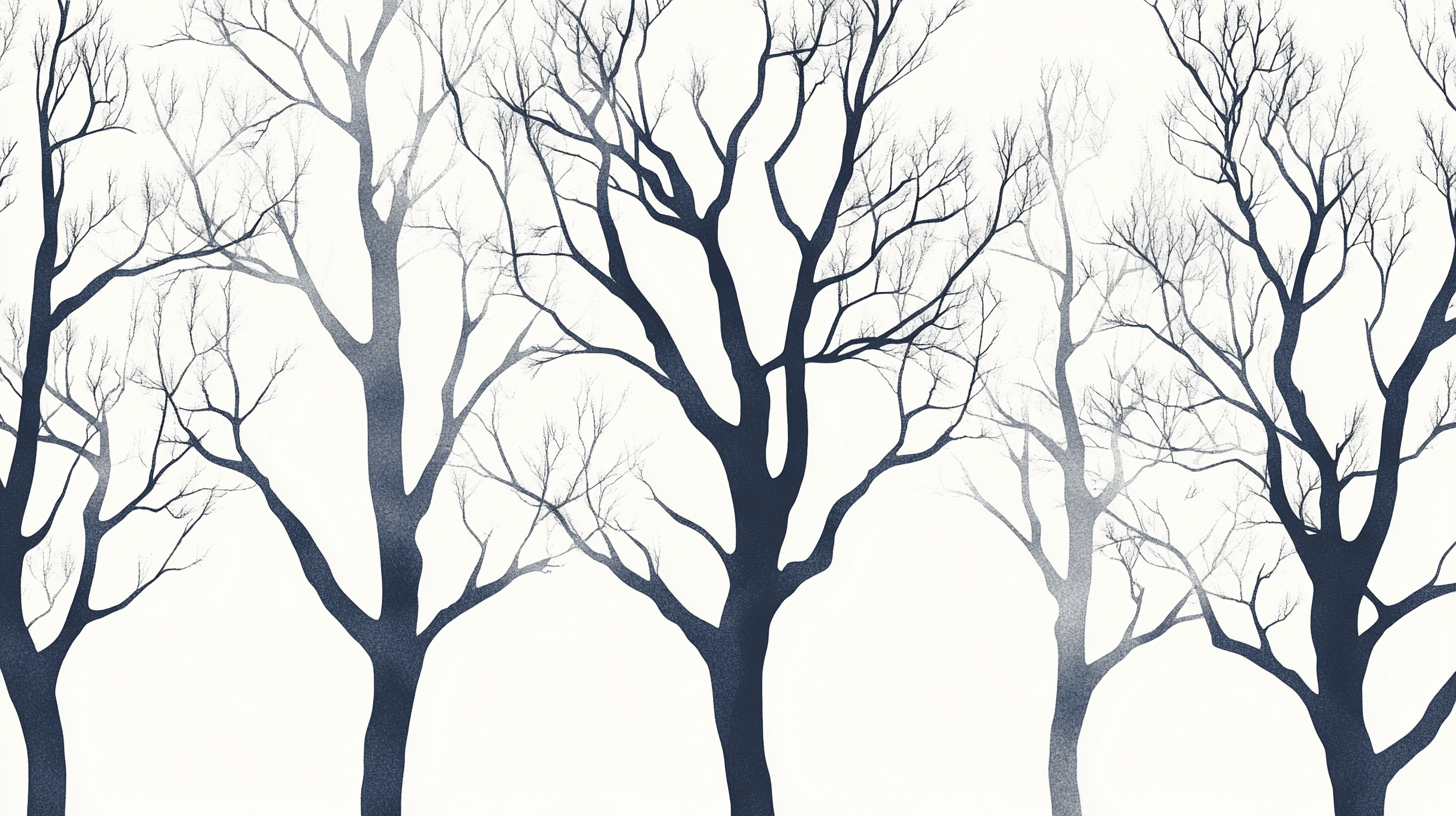 Papier Peint Arbre Graphique