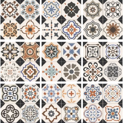 Kitchen Cement Tiles Wallpaper - Second Image