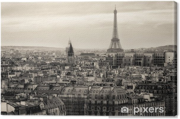 Paris Black And White Wallpaper