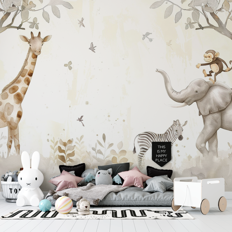 Papier Peint Tendance Pour Enfants - mur chambre panoramique