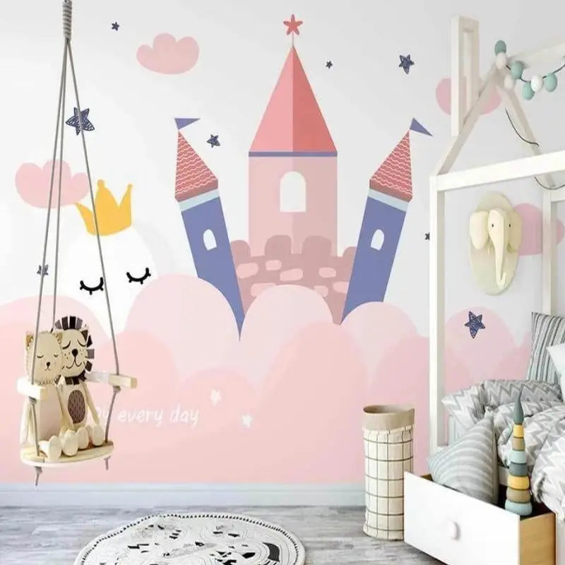 Decorazione della camera da letto della principessa per bambina - Second Image