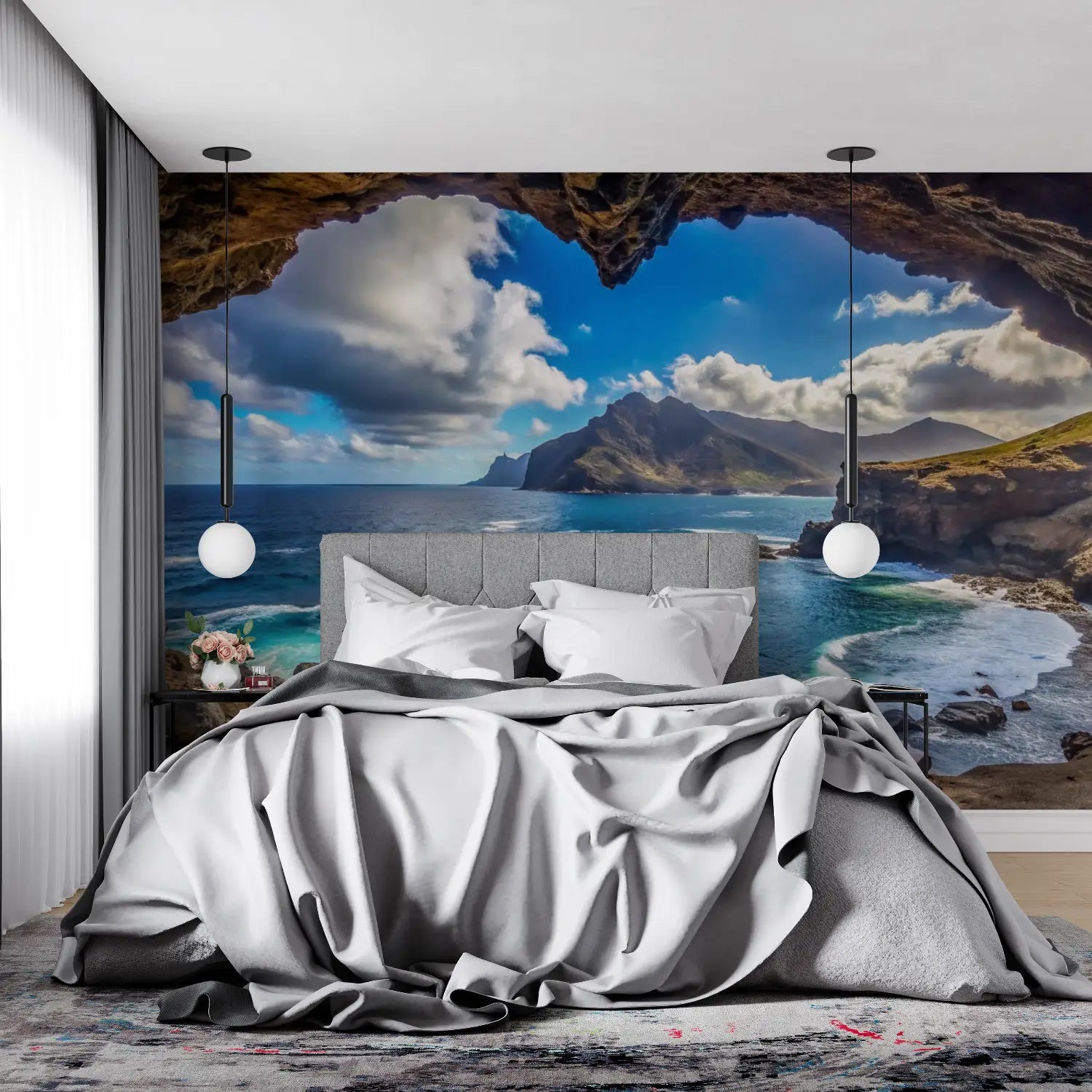 Trompe L Oeil Wall Wallpaper - Second Image