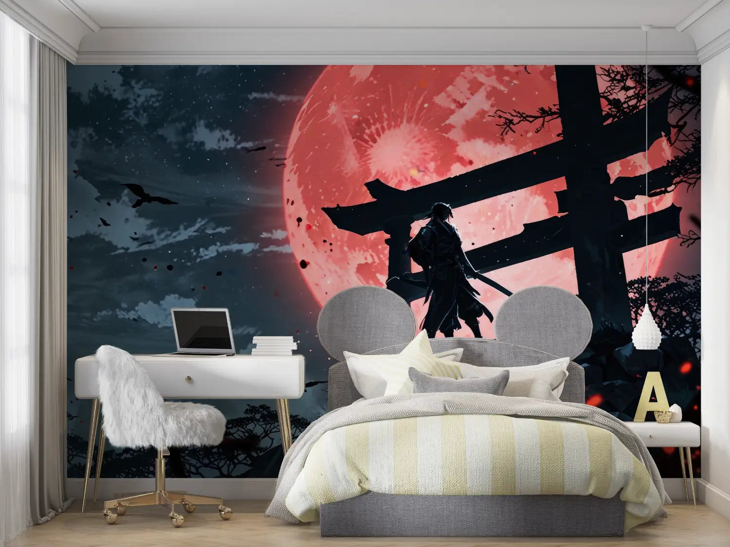 Anime Wallpaper Teen Bedroom - Second Image