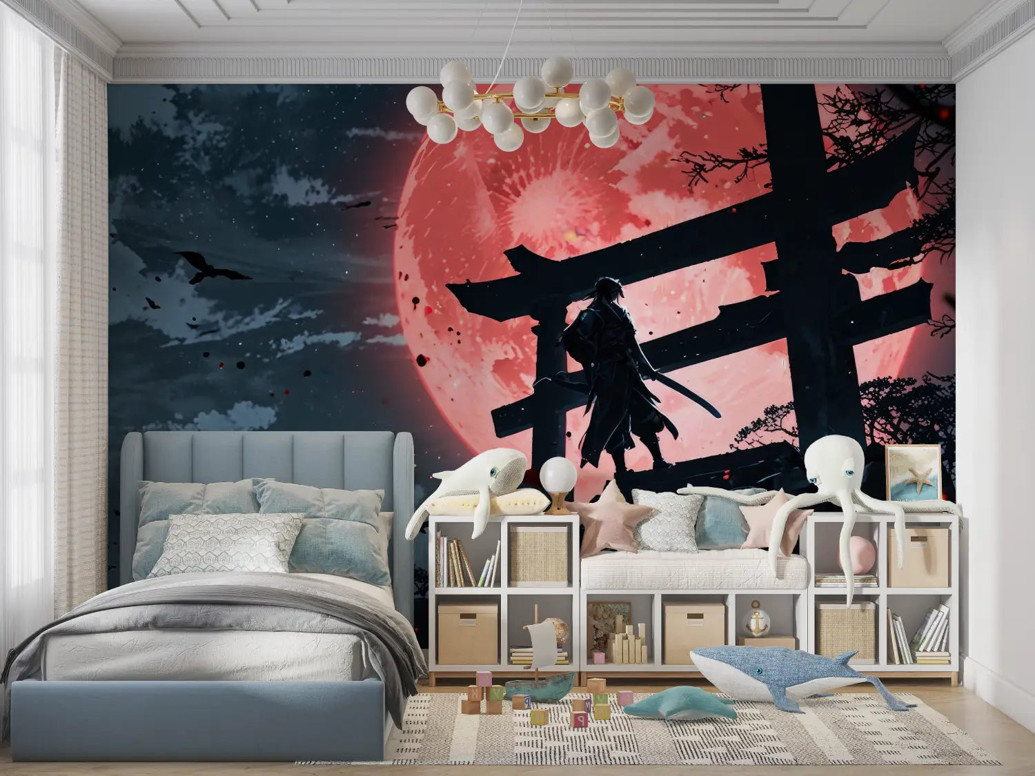 Papier Peint Anime Chambre Ado - chambre de garçon