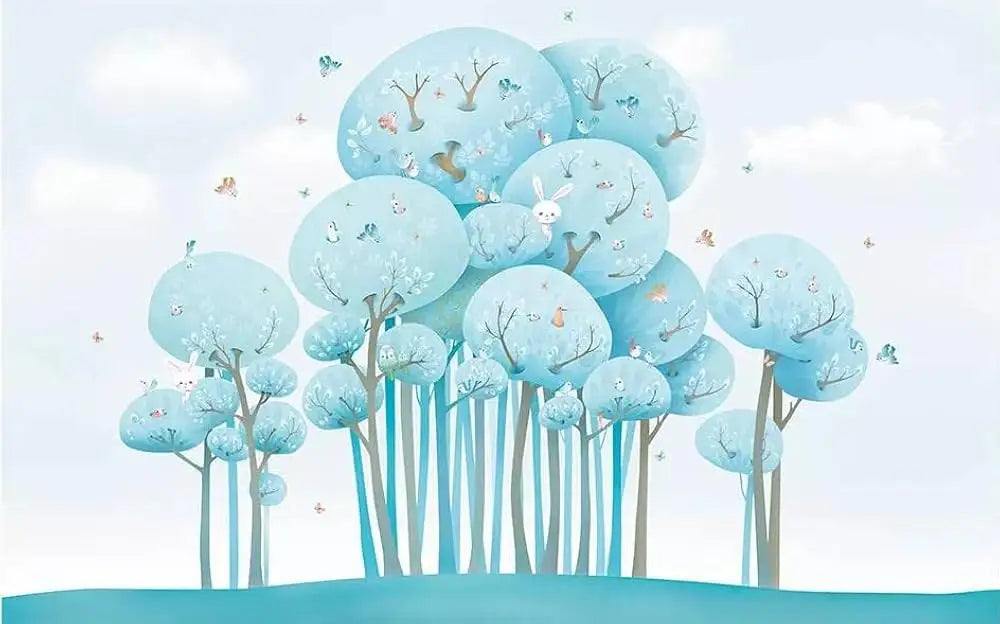 Baby Bedroom Tree Wallpaper