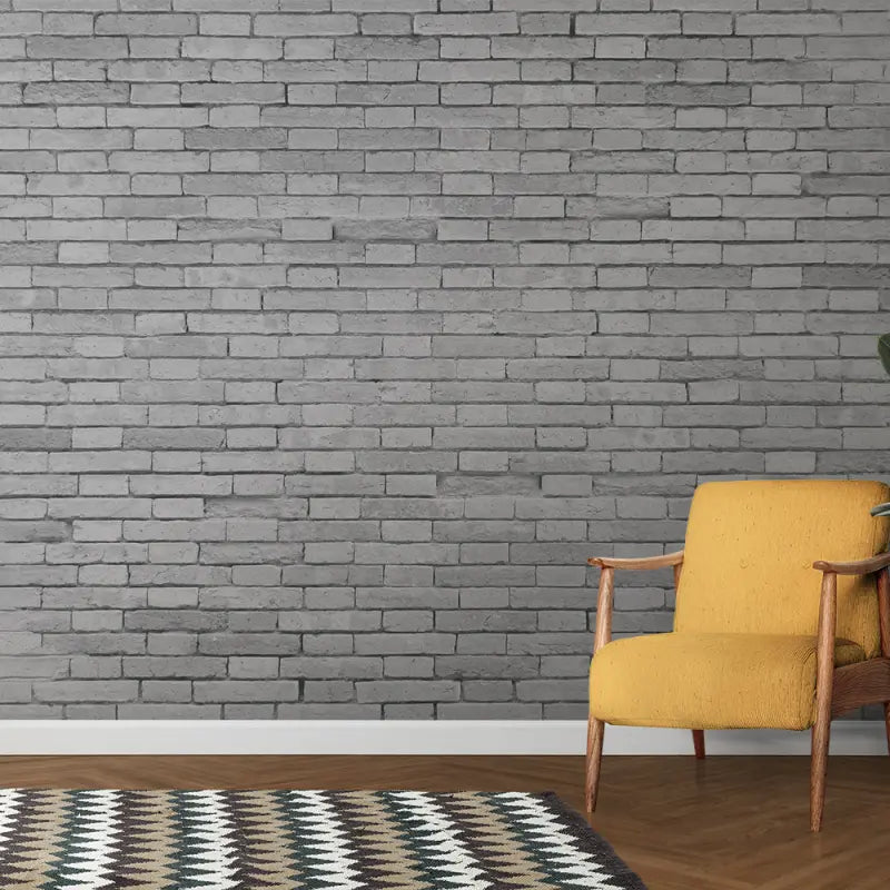 Gray Brick Wallpaper - Second Image