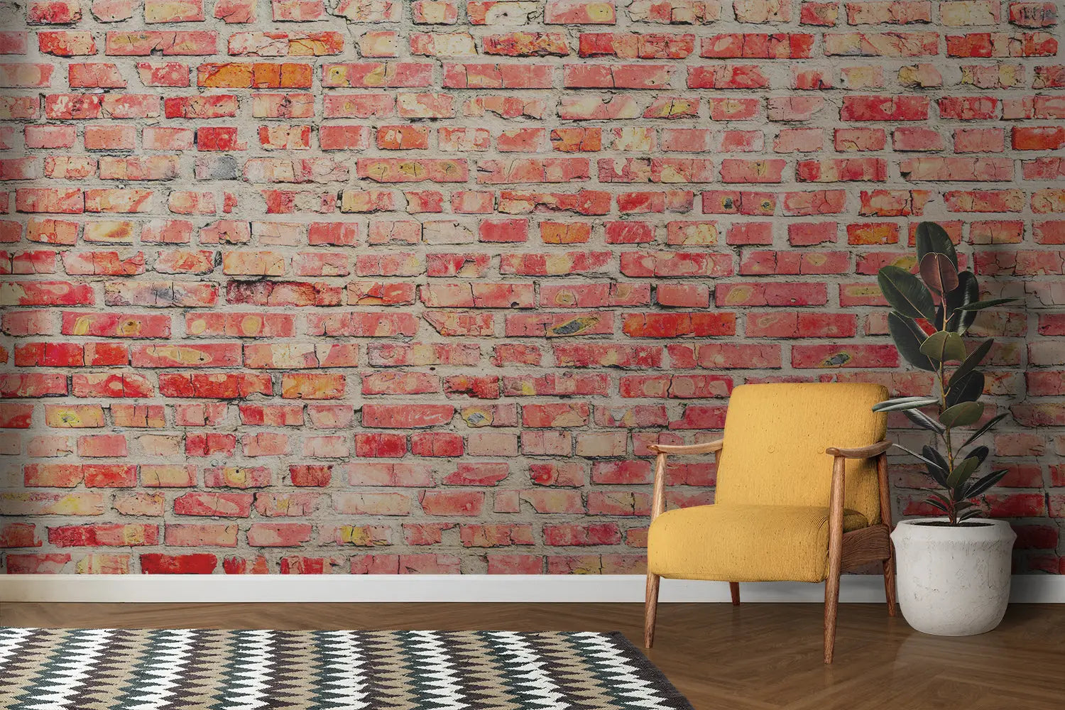 Red Brick Wallpaper - Second Image