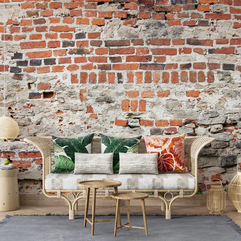 Aged Brick Wallpaper - Second Image