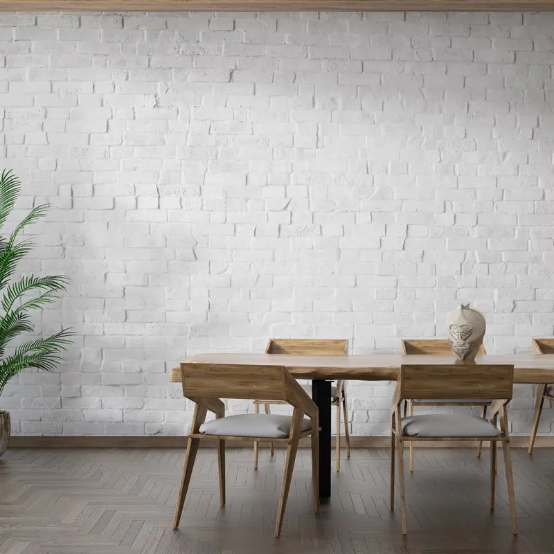 White Brick Wallpaper - Second Image