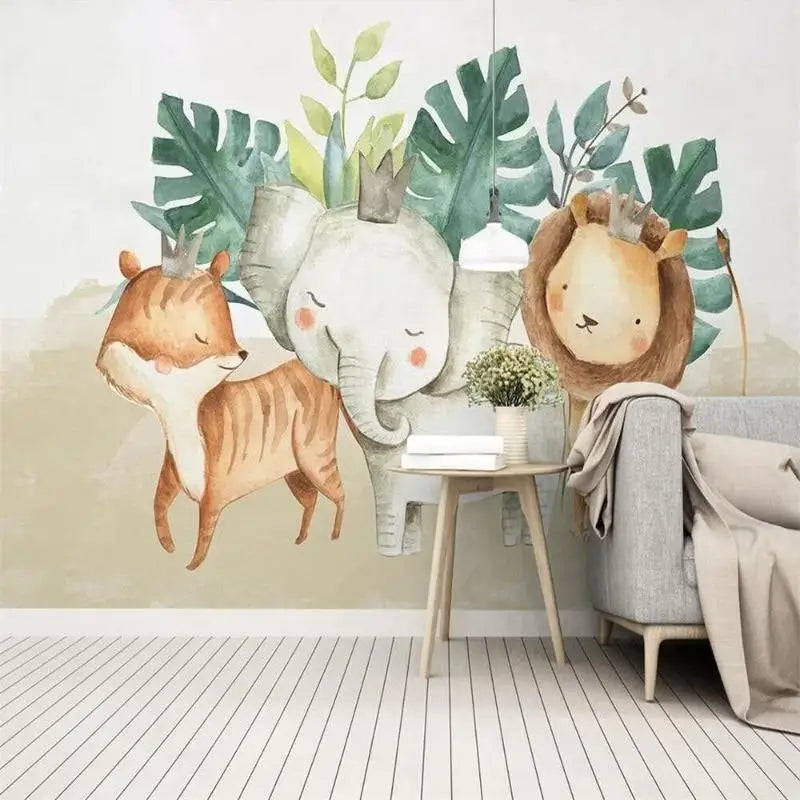 Animal Bedroom Wallpaper - Second Image