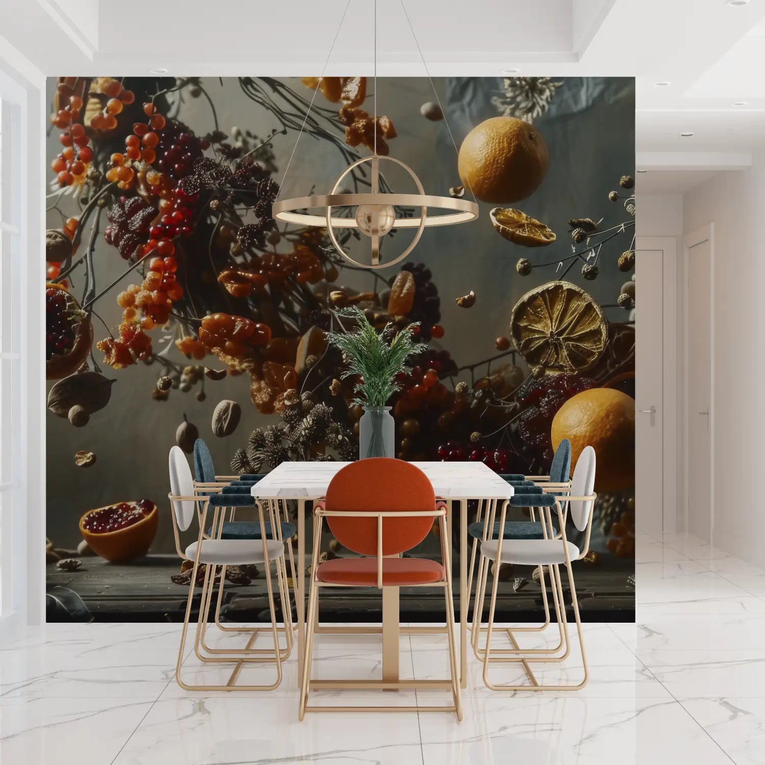 Trompe L Oeil Kitchen Wallpaper - Second Image