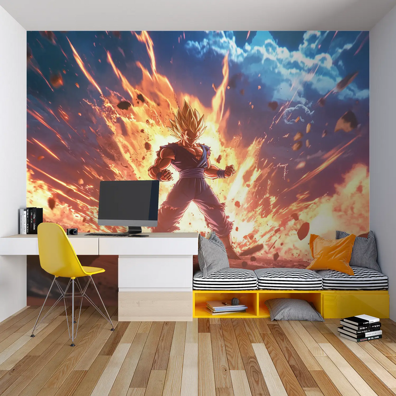 Papier Peint Dbz Panoramique - tapisserie garçon