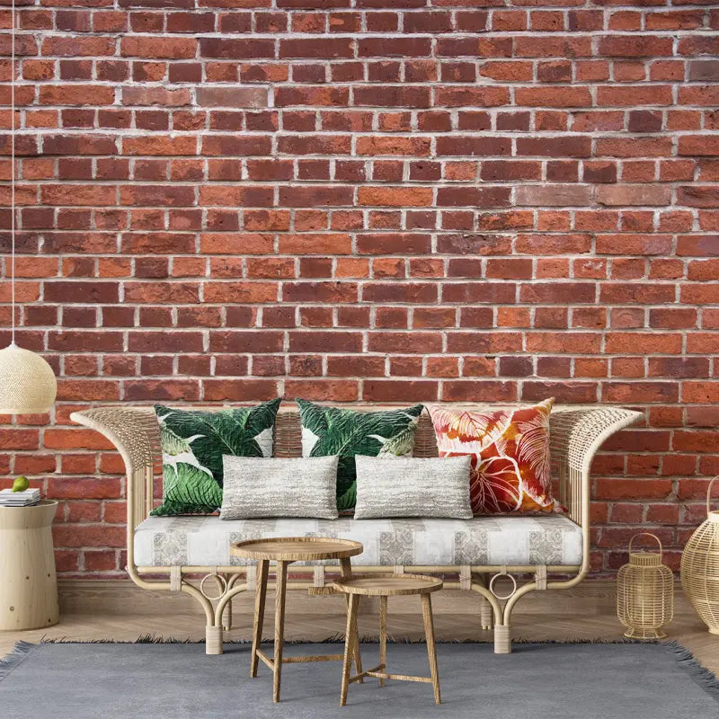 3D Brick Effect Wallpaper - Second Image