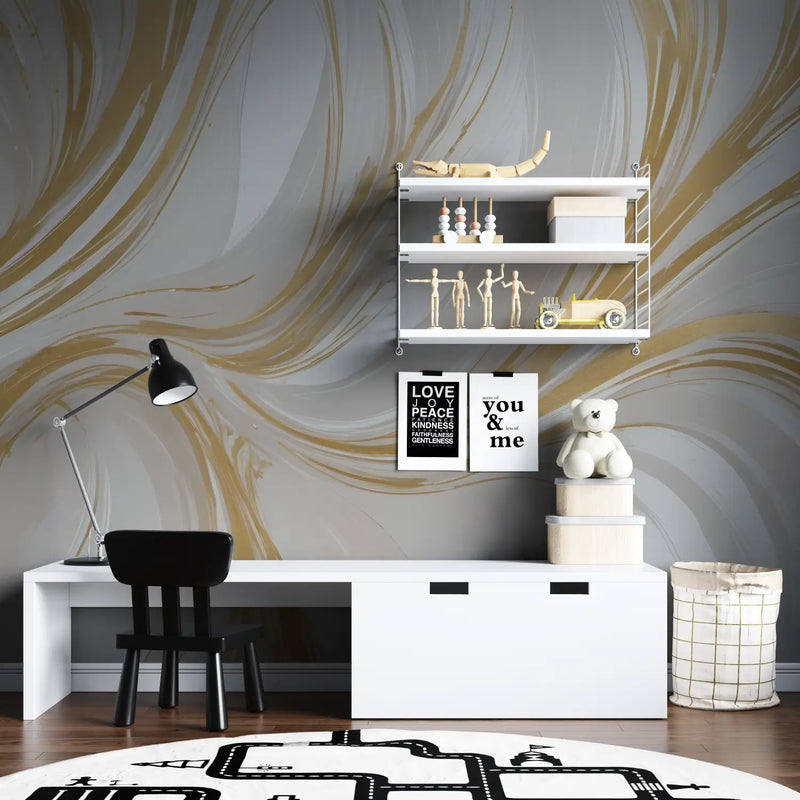 Papier Peint Enfant Style Luxe - tapisserie hero