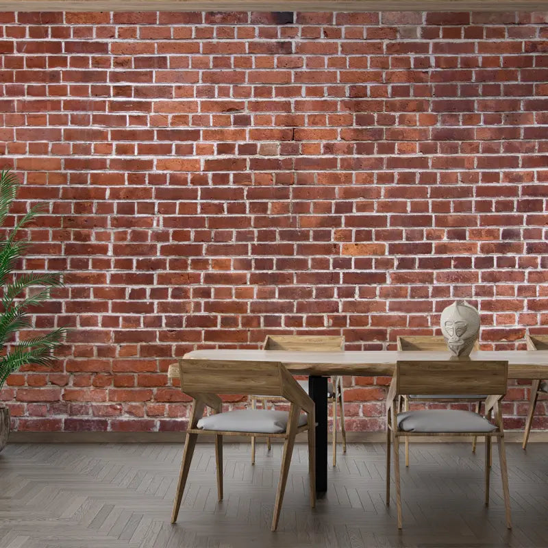 Faux Brick Wall Wallpaper - Second Image