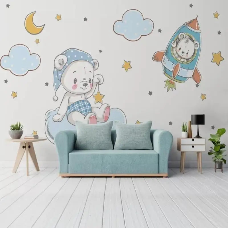 Baby Room Fresco Wallpaper - Second Image