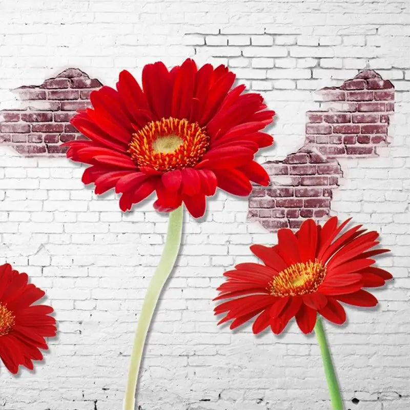 Papier Peint Gerbera