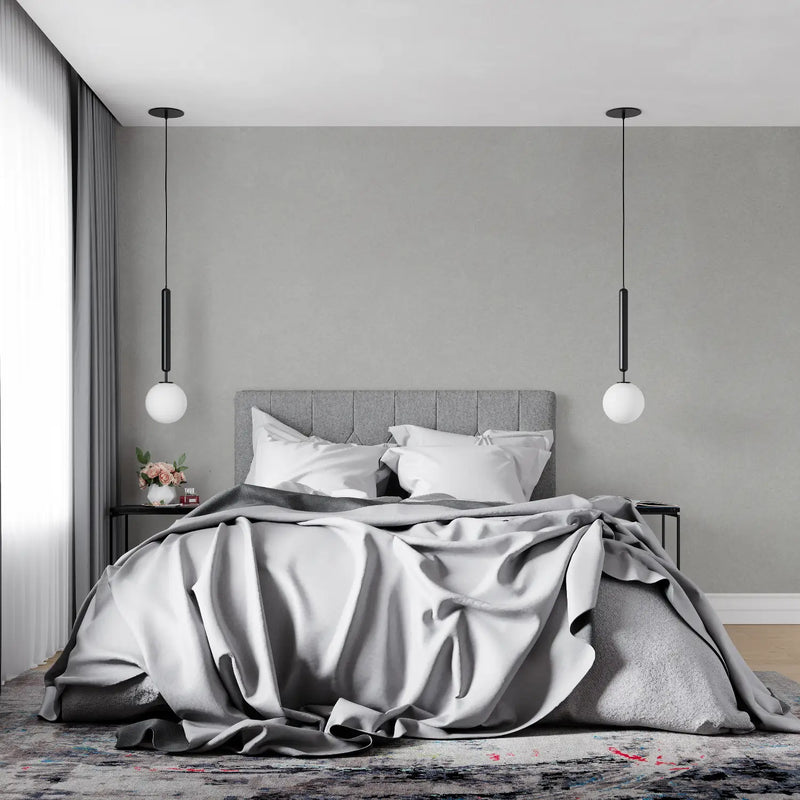 Papier Peint Gris Clair Salon - tendance mur