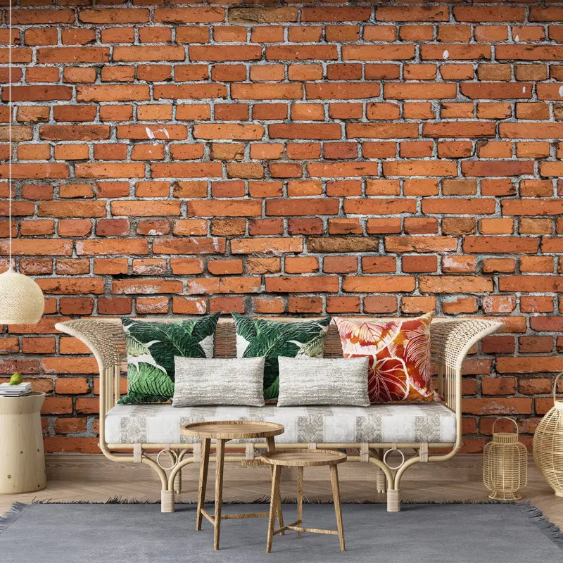 Brick Imitation Wallpaper - Second Image