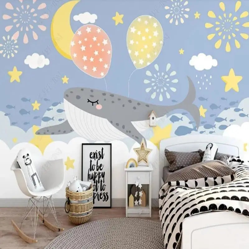 Non-Woven Baby Room Wallpaper - Second Image