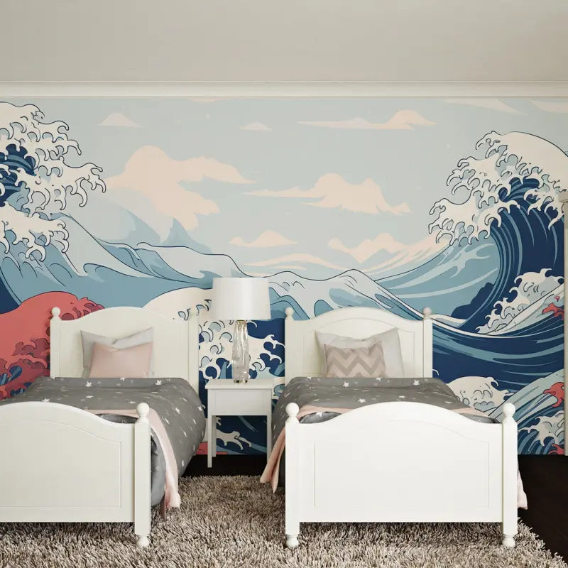 Papier Peint La Vague Hokusai