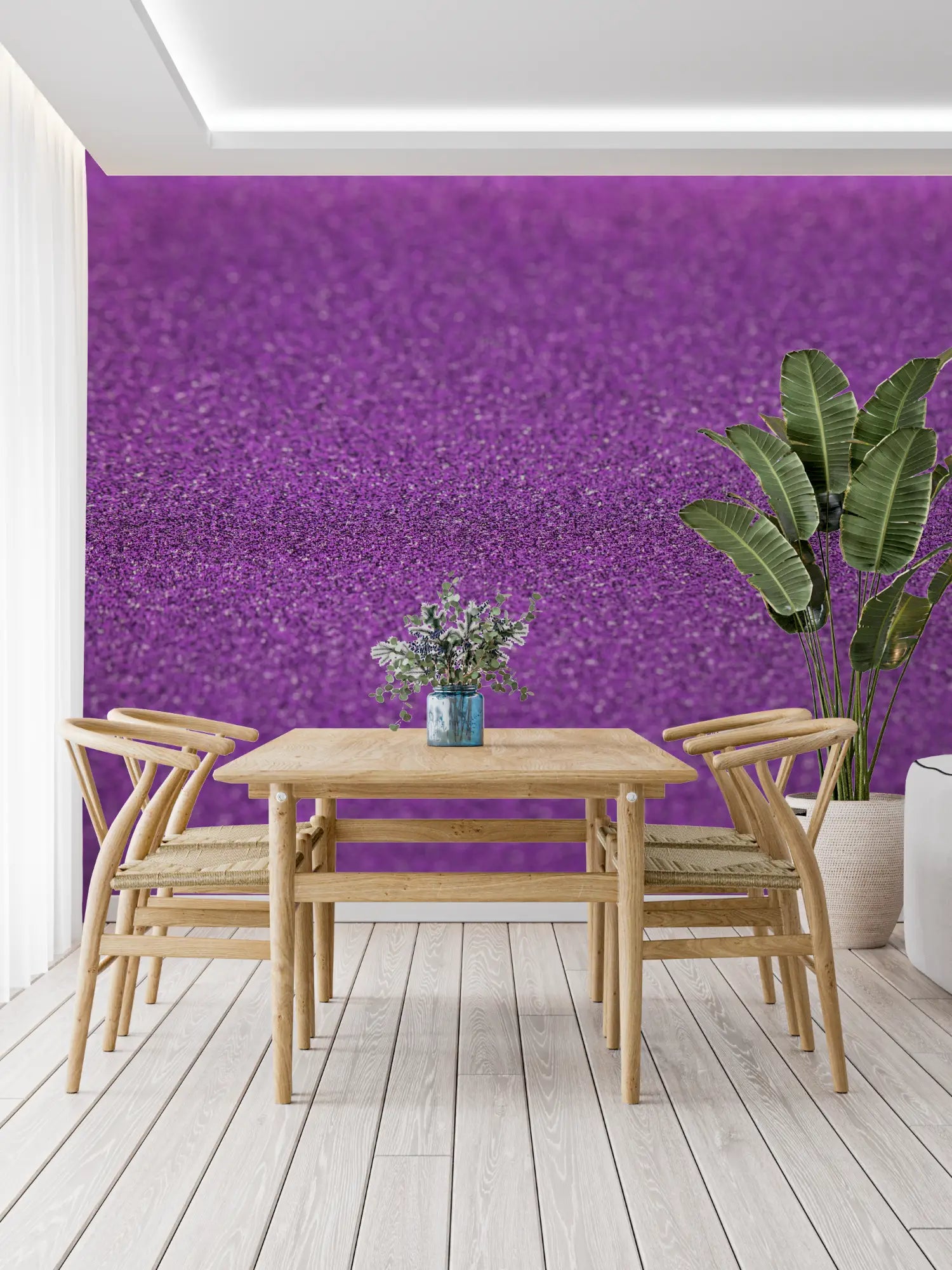 Purple Glitter Wallpaper - Second Image