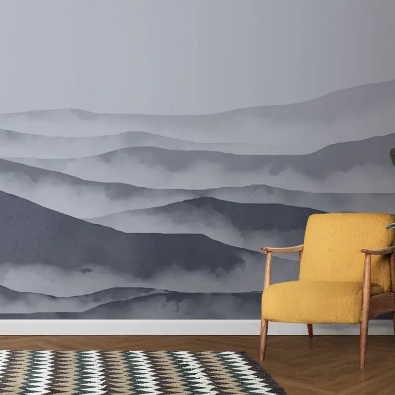 Papier Peint Montagne Chambre